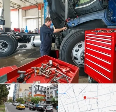 لوازم یدکی کامیون در هفده شهریور تبریز 