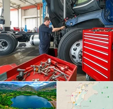 لوازم یدکی کامیون در رودبار