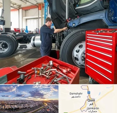 لوازم یدکی کامیون در قم