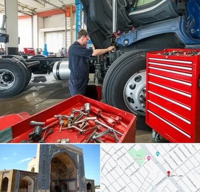 لوازم یدکی کامیون در مصلی مشهد 