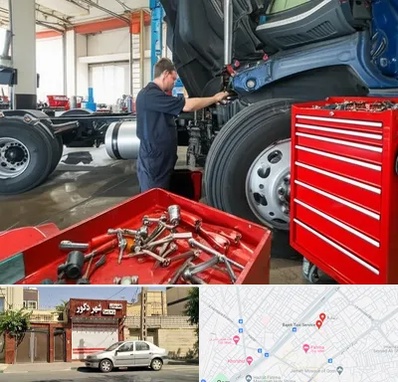 لوازم یدکی کامیون در باجک قم 