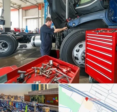 لوازم یدکی کامیون در لاله پارک تبریز 