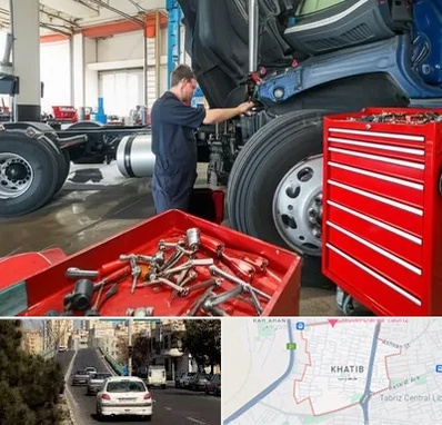 لوازم یدکی کامیون در خطیب تبریز 