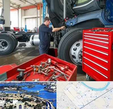 لوازم یدکی کامیون در کوروش اهواز 