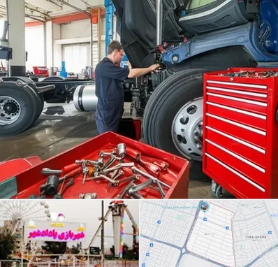 لوازم یدکی کامیون در پادادشهر اهواز 