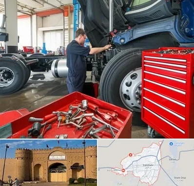 لوازم یدکی کامیون در ایرانشهر