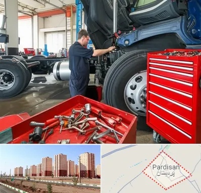 لوازم یدکی کامیون در پردیسان قم 