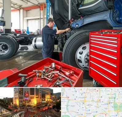 لوازم یدکی کامیون در جنت آباد تهران 