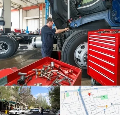 لوازم یدکی کامیون در کوی فیروز تبریز 