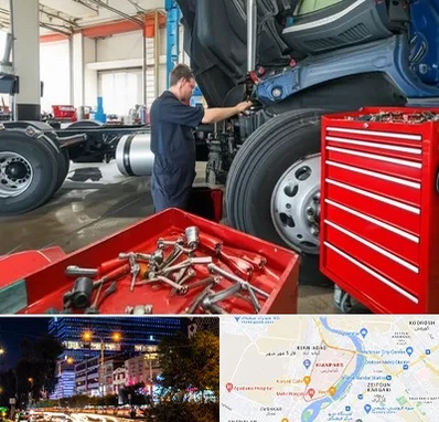 لوازم یدکی کامیون در کیانپارس اهواز 