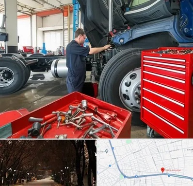 لوازم یدکی کامیون در ابوریحان تبریز 