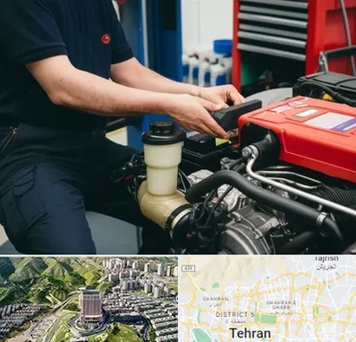 لوازم یدکی کامیون بنز در شمال تهران 