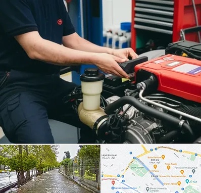 لوازم یدکی کامیون بنز در خیابان ارم شیراز 