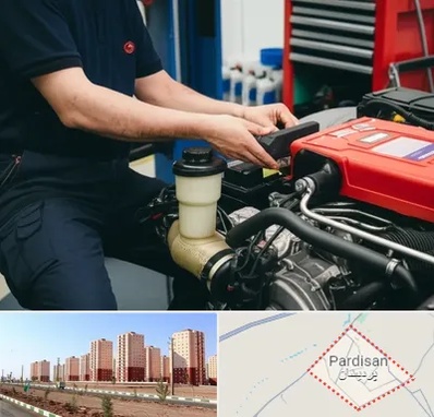 لوازم یدکی کامیون بنز در پردیسان قم 