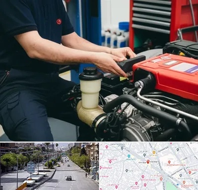 لوازم یدکی کامیون بنز در خیابان زند شیراز 