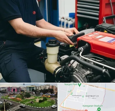 لوازم یدکی کامیون بنز در تهرانسر 