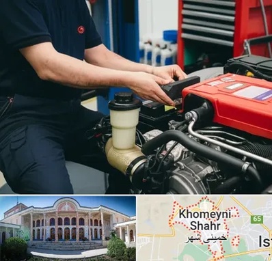 لوازم یدکی کامیون بنز در خمینی شهر