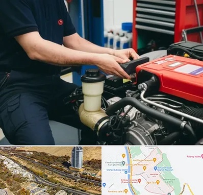 لوازم یدکی کامیون بنز در خیابان نیایش شیراز 