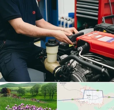 لوازم یدکی کامیون بنز در سراب