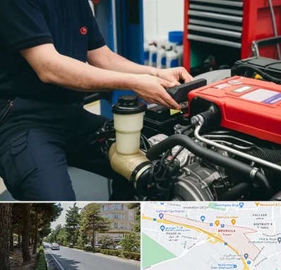 لوازم یدکی کامیون بنز در مهرویلا کرج 