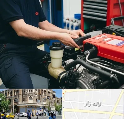 لوازم یدکی کامیون بنز در لاله زار