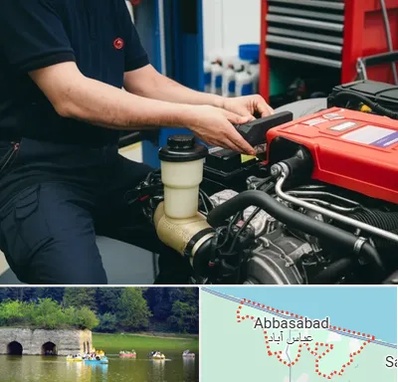 لوازم یدکی کامیون بنز در عباس آباد