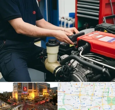 لوازم یدکی کامیون بنز در جنت آباد تهران 