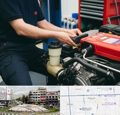 لوازم یدکی کامیون بنز در مرکز تهران 