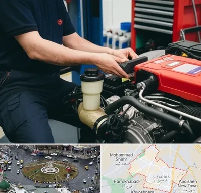 لوازم یدکی کامیون بنز در فردیس کرج 