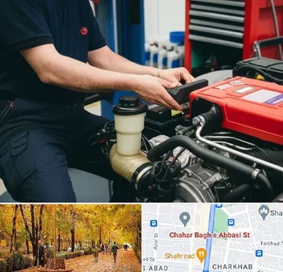 لوازم یدکی کامیون بنز در چهارباغ اصفهان 