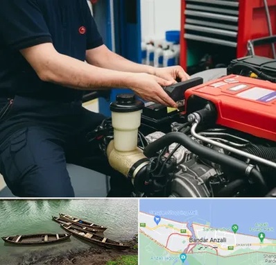 لوازم یدکی کامیون بنز در بندر انزلی