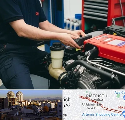 لوازم یدکی کامیون بنز در فرمانیه 