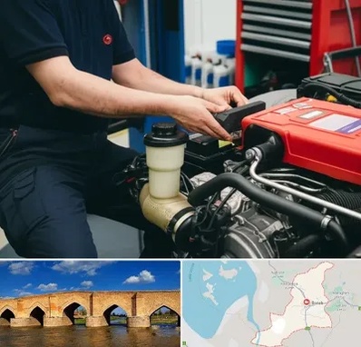 لوازم یدکی کامیون بنز در بناب