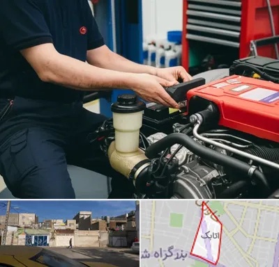 لوازم یدکی کامیون بنز در اتابک