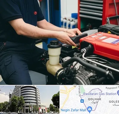 لوازم یدکی کامیون بنز در قلهک 