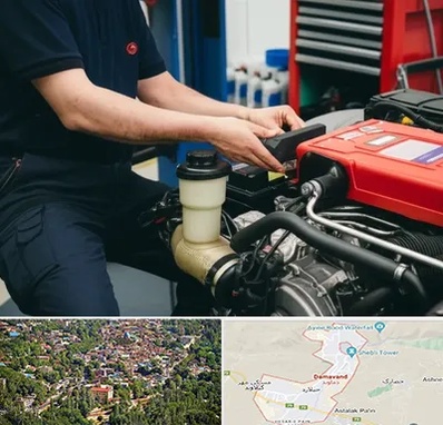 لوازم یدکی کامیون بنز در دماوند