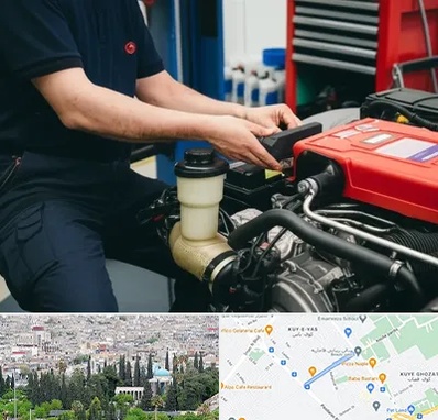 لوازم یدکی کامیون بنز در محلاتی شیراز 