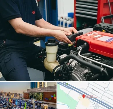 لوازم یدکی کامیون بنز در لاله پارک تبریز 