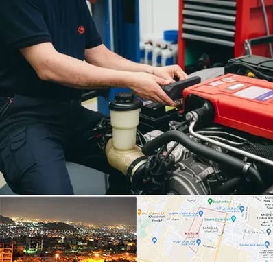 لوازم یدکی کامیون بنز در مارلیک کرج 