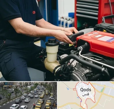 لوازم یدکی کامیون بنز در شهر قدس