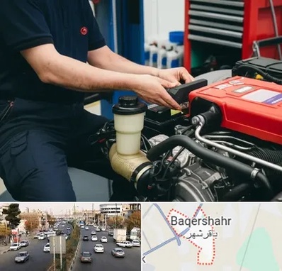 لوازم یدکی کامیون بنز در باقرشهر