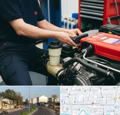 لوازم یدکی کامیون بنز در ضیابری رشت 