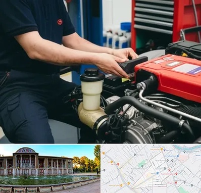 لوازم یدکی کامیون بنز در عفیف آباد شیراز 