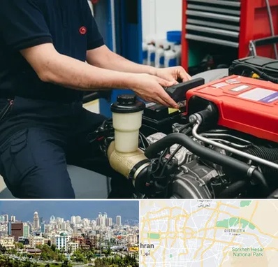 لوازم یدکی کامیون بنز در شرق تهران 