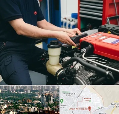 لوازم یدکی کامیون بنز در عظیمیه کرج 