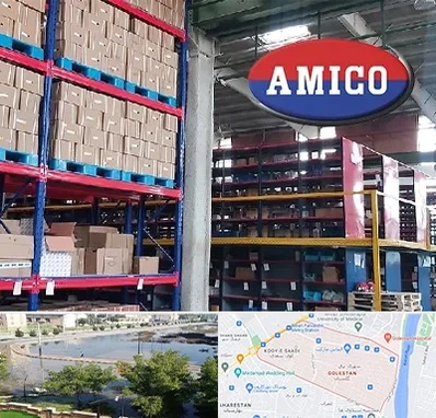 لوازم یدکی آمیکو در گلستان اهواز 