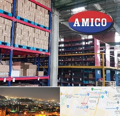 لوازم یدکی آمیکو در مارلیک کرج 