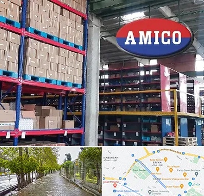 لوازم یدکی آمیکو در خیابان ارم شیراز 