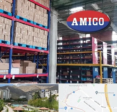 لوازم یدکی آمیکو در شهر زیبا 