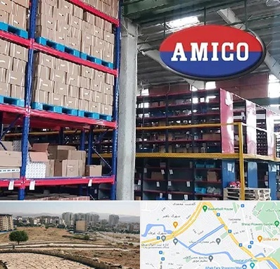 لوازم یدکی آمیکو در کوی وحدت شیراز 